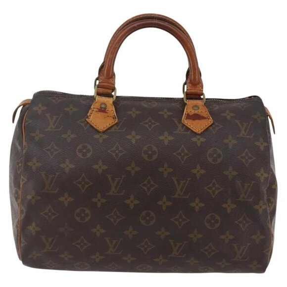 LOUIS VUITTON Monogram Speedy 30 Hand Bag - Picture 2 of 16